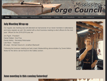 Tablet Screenshot of msforgecouncil.com